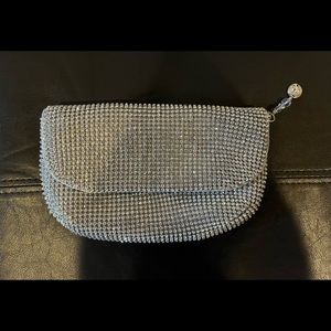 “Charming Charlie” “RSVP” rhinestone/ crystal clutch purse / evening bag